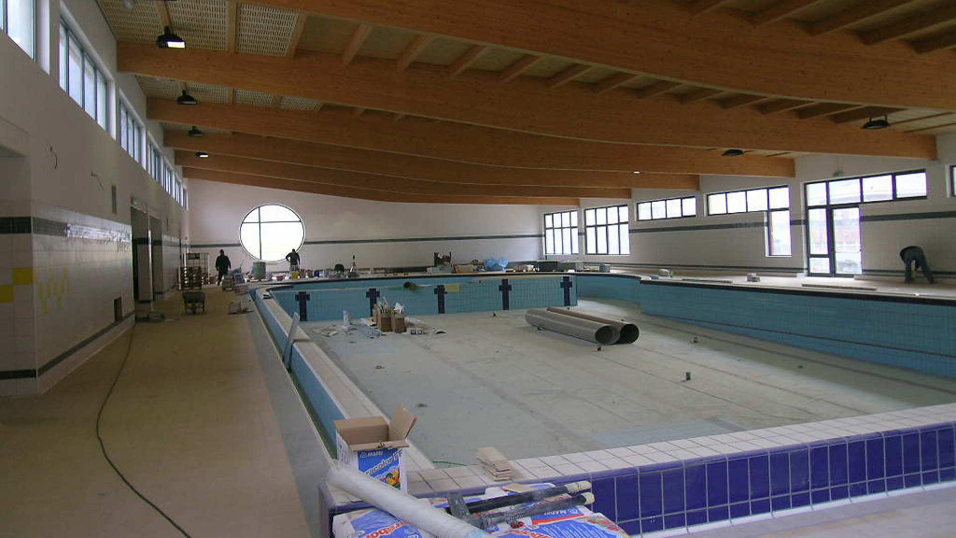 Piscina vallare, S. Pellegrino Terme (BG)