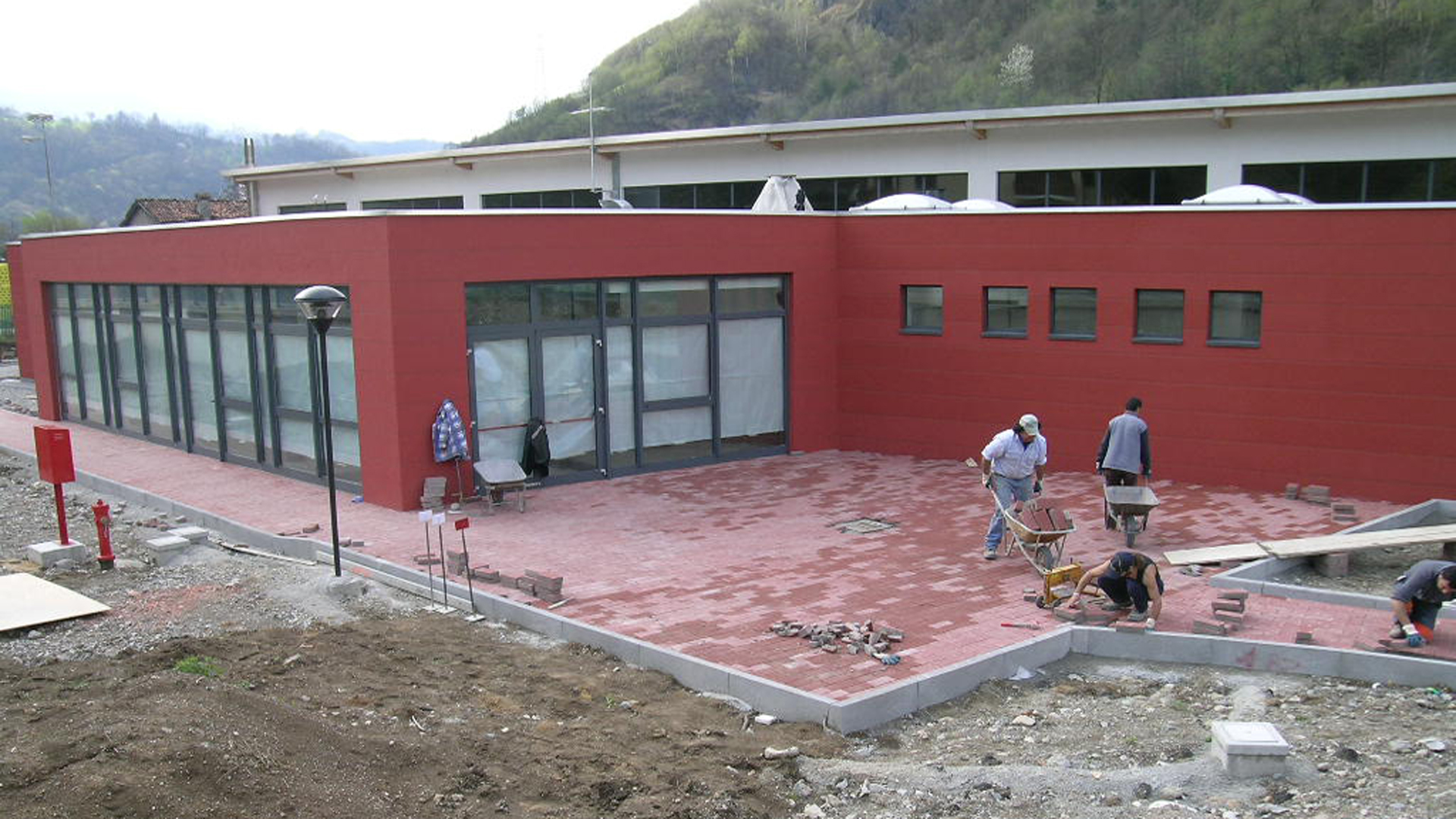 Piscina vallare, S. Pellegrino Terme (BG)