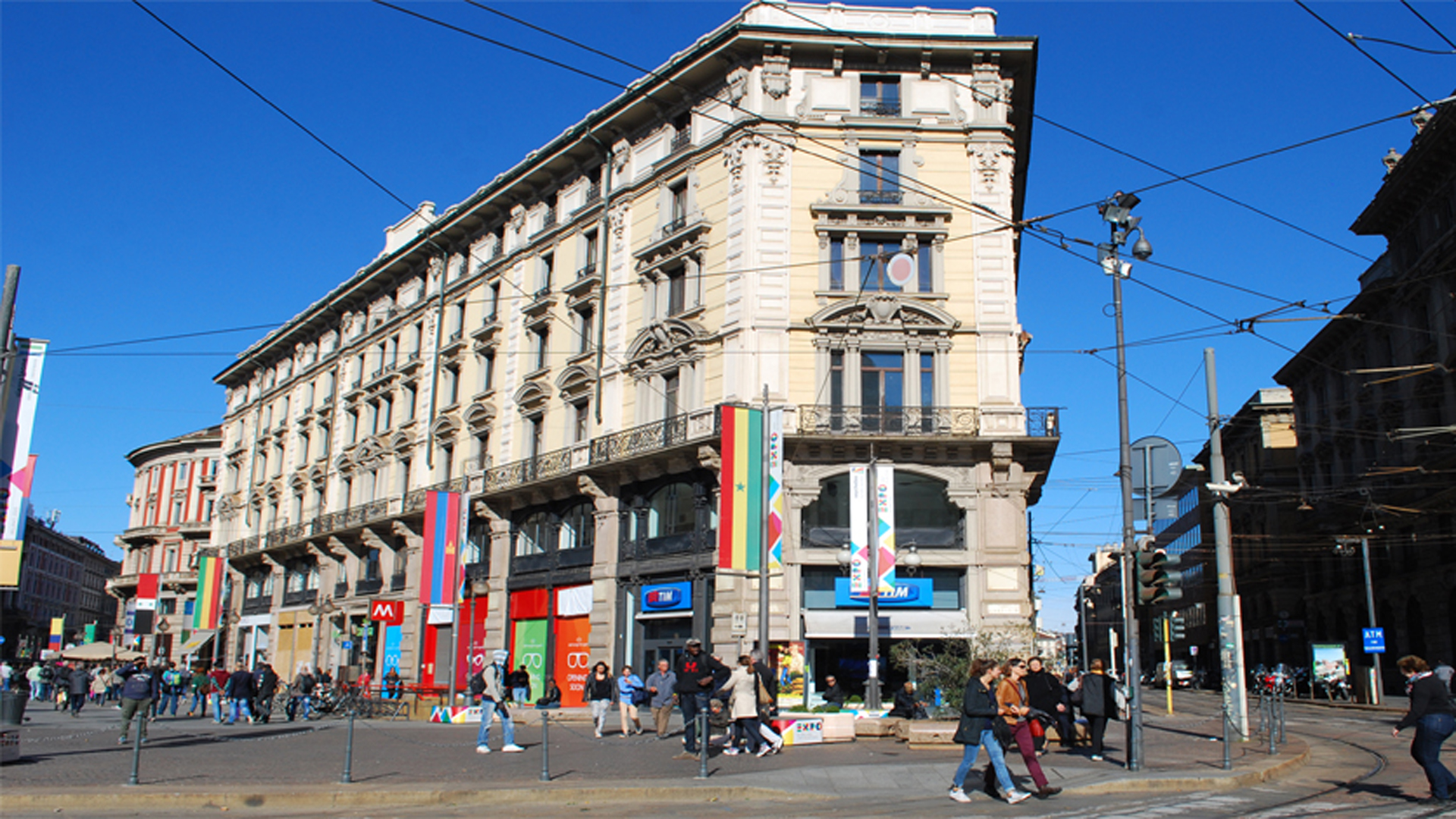 Layout distributivo edificio direzionale, Milano